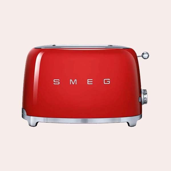 smeg roja tostadora pan