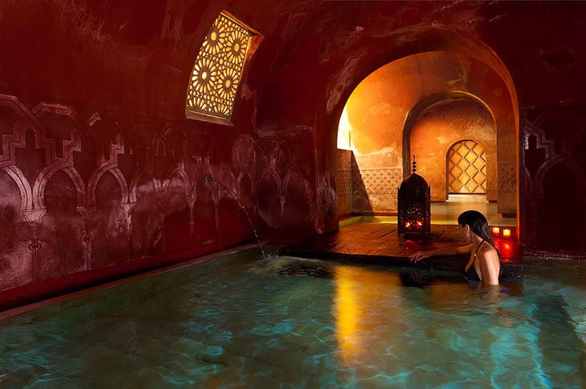 Hammam Al Ándalus Madrid, baños árabes