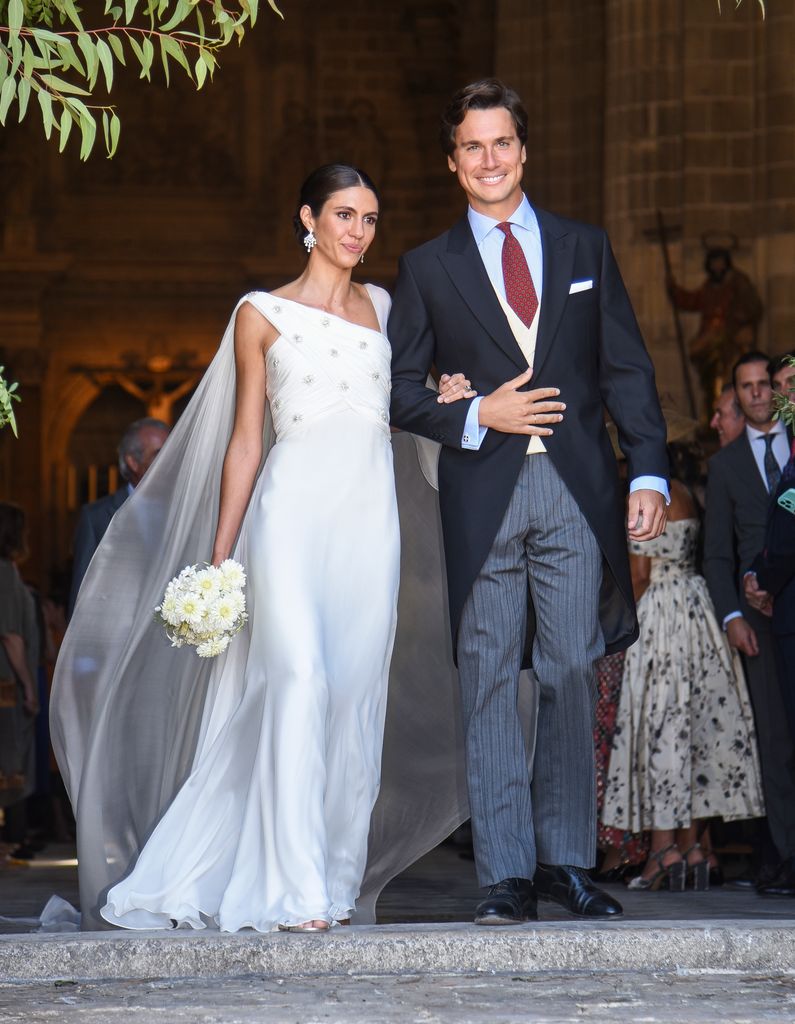 Ana Cristina Portillo y Santiago Camacho en su boda