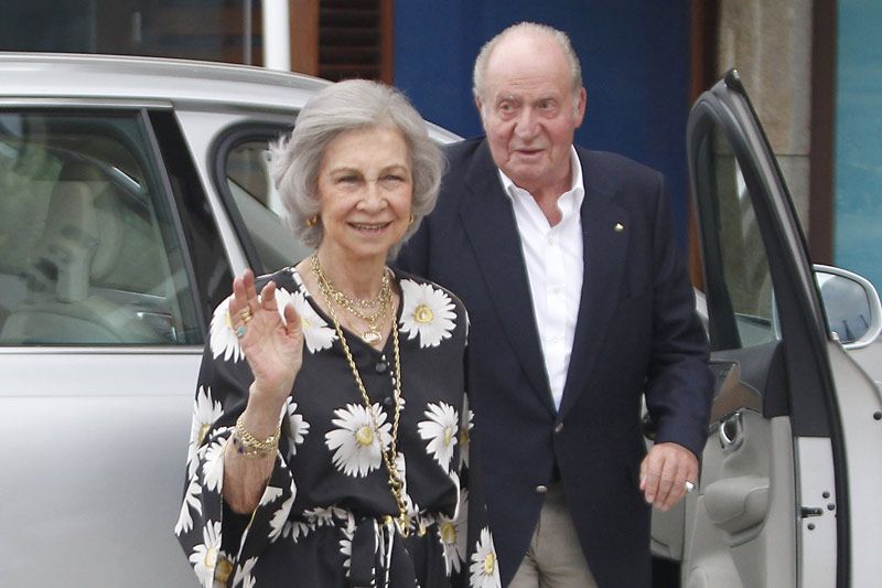 Rey Juan Carlos y reina Sofía