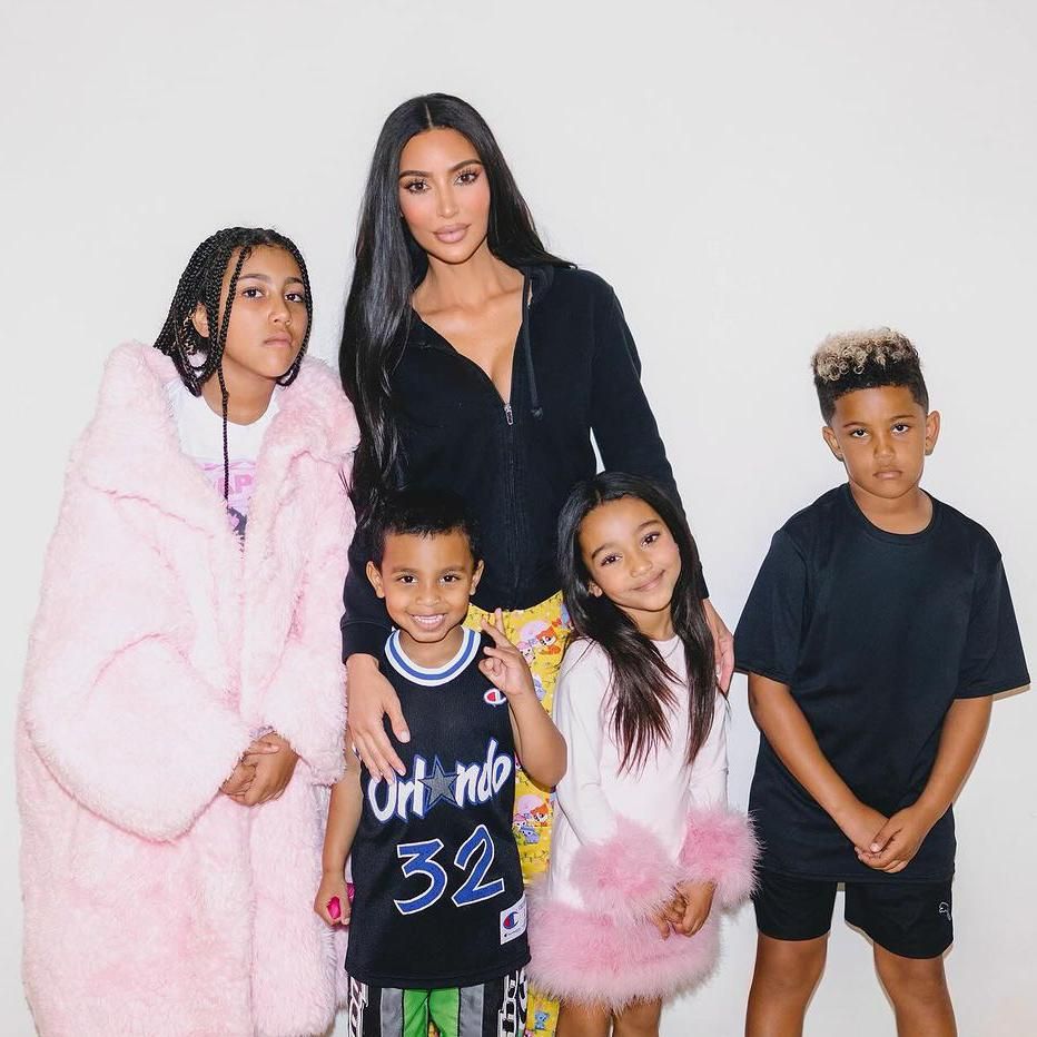 chicago west y kim kardashian