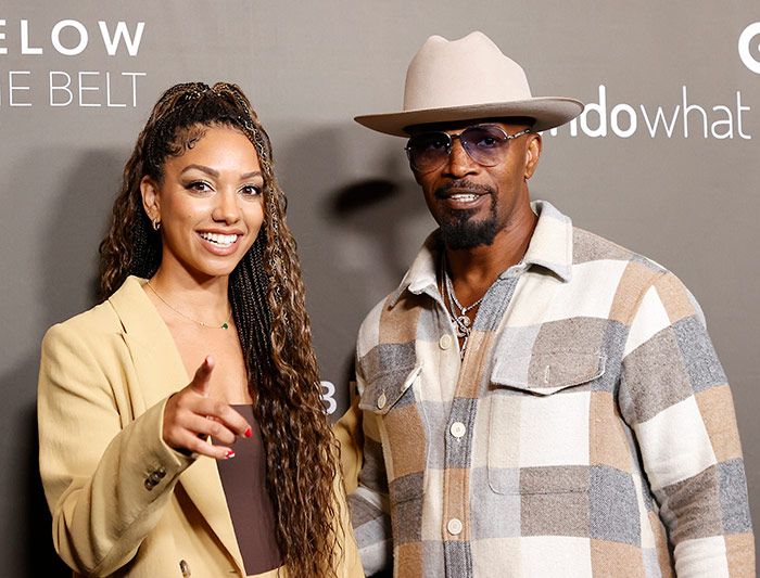 Jamie Foxx y su hija Corinne, de 29 años