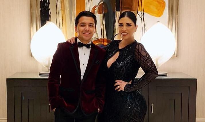 Christian Nodal y su mamá