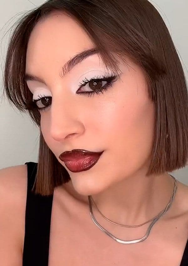 tendencia baddie makeup