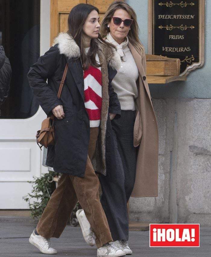 Alessandra de Osma junto a su madre