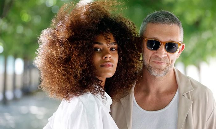 Vincent Cassel con su exmujer Tina Kunakey