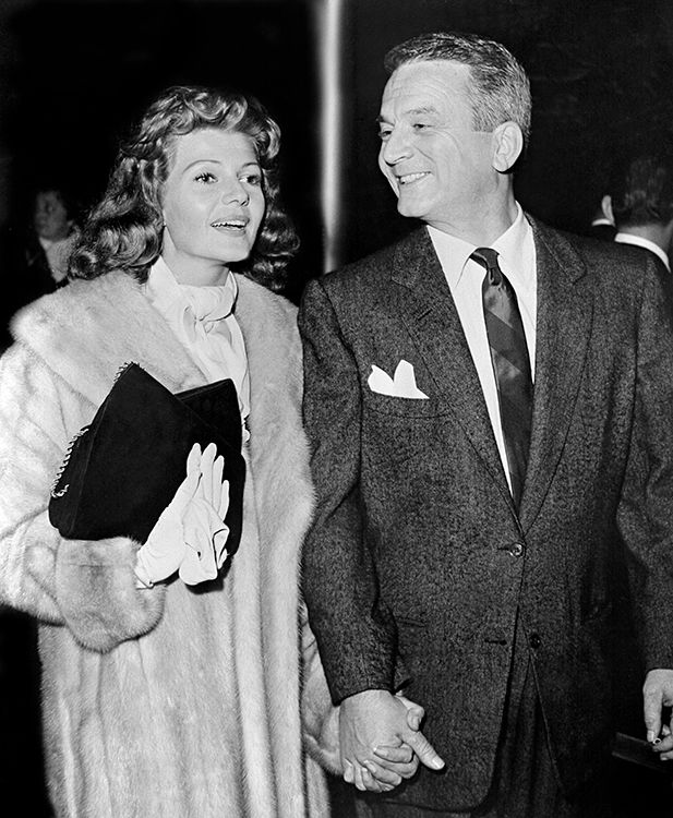 Rita Hayworth y James Hill 