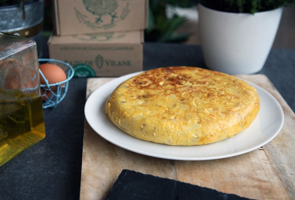 Para hacer una buena tortilla de patata, hay que seleccionar los mejores ingredientes.