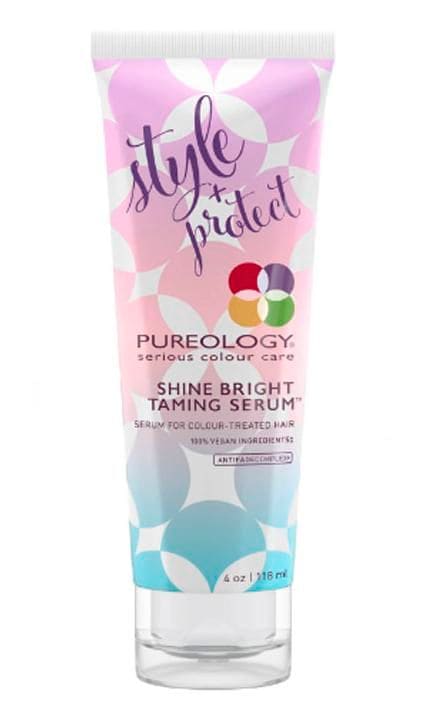 pureology shine bright taming serum 118ml