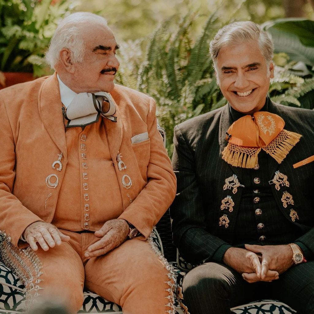 Alejandro Fernández y Vicente Fernández