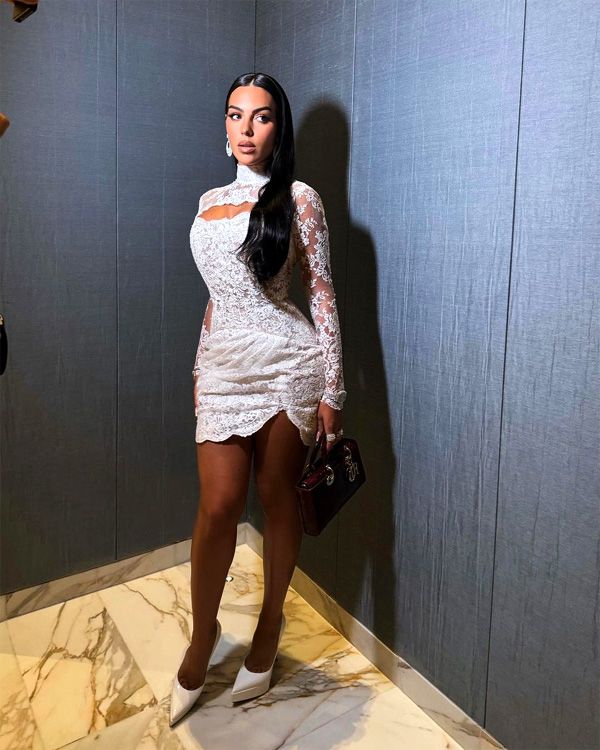 Georgina Rodríguez en los Globe Soccer Awards