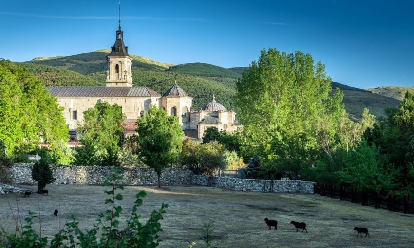 monasterio de santa maria del paular en rascafria madrid