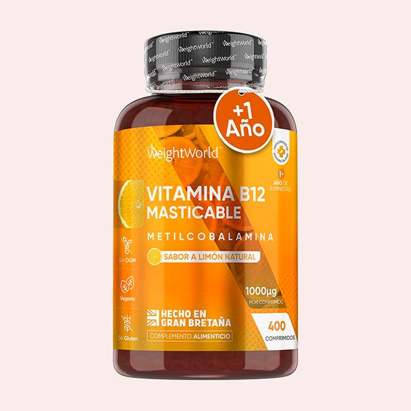 Vitamina B12 Masticable 1000mcg de WeightWorld