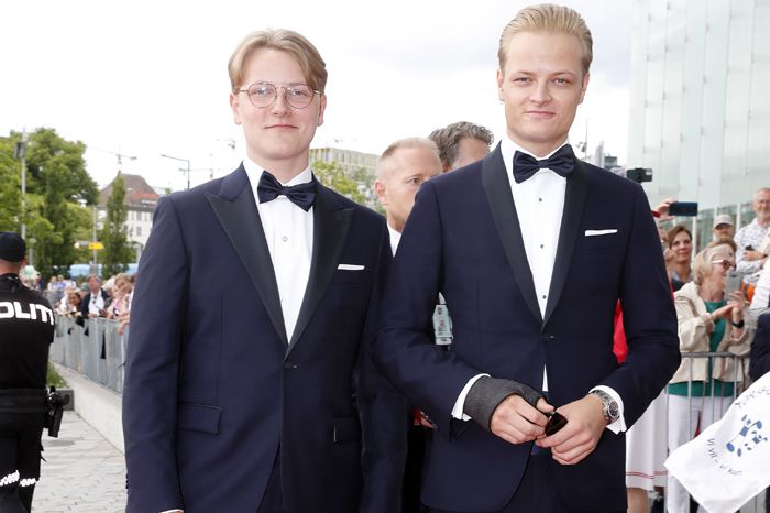 Sverre Magnus y Marius de Noruega