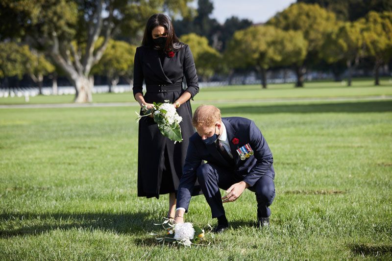 Meghan Markle y el príncipe Harry