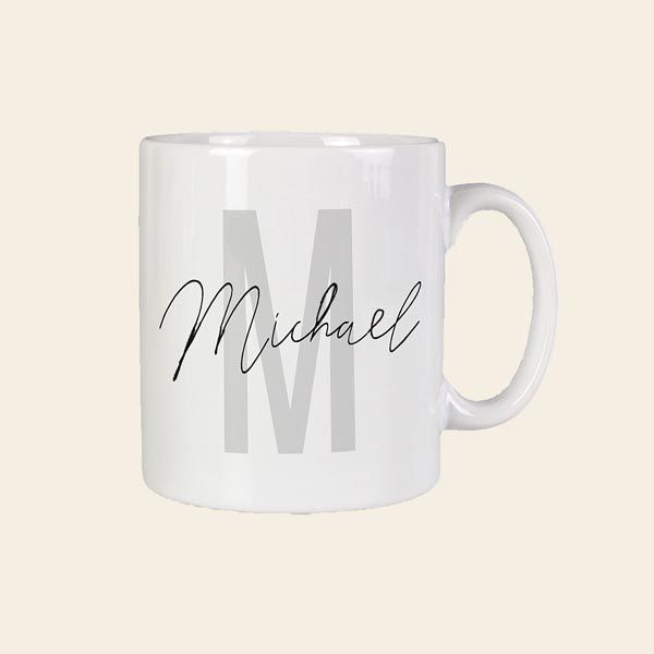 taza cafe inicial personalizable amazon