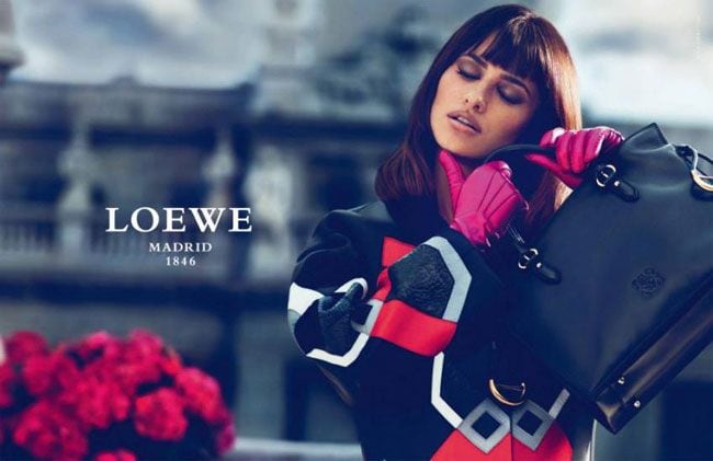 Penélope Cruz en la campaña de LOEWE