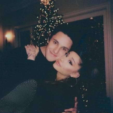 Ariana Grande and fiance Dalton Gomez celebrate Christmas