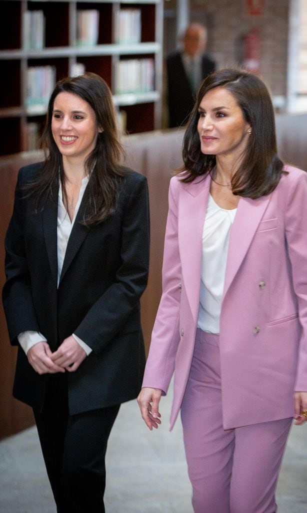 Queen Letizia came in contact with Irene on March 6