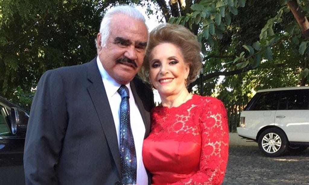 Vicente Fernández y su esposa, Doña Cuquita