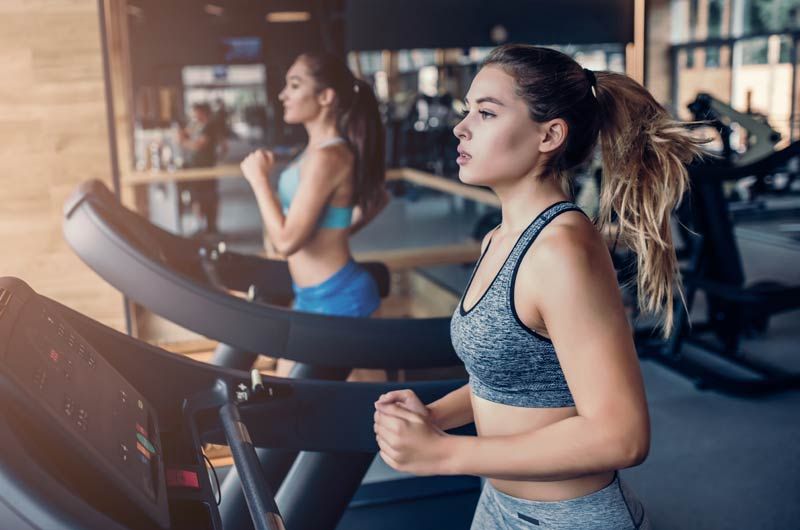 chicas correr