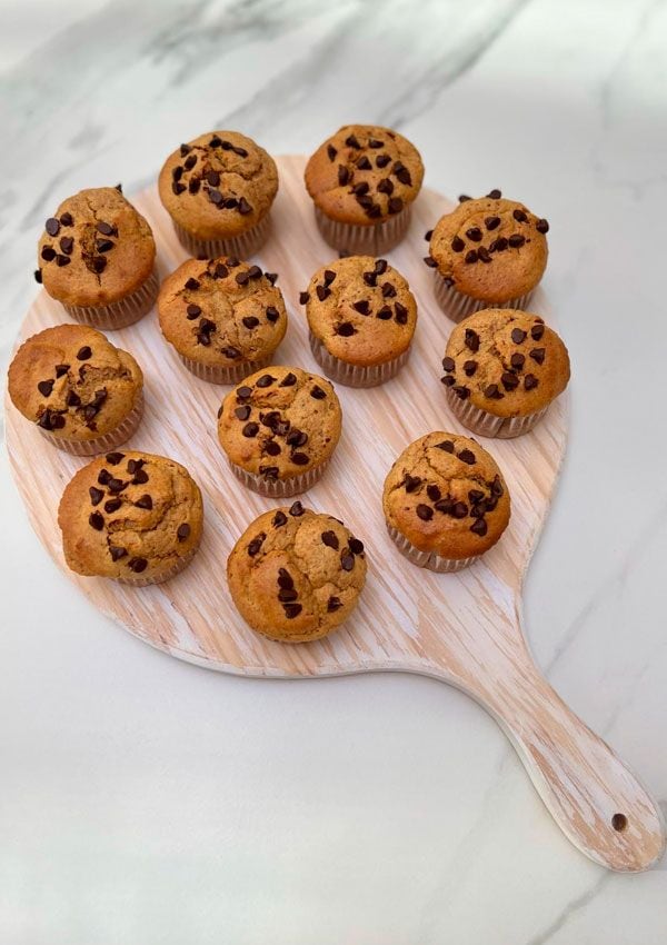 muffins de boniato