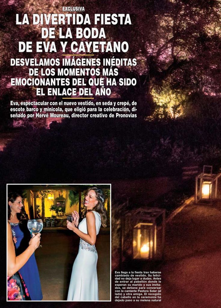 Boda Cayetano Rivera y Eva González 2 HOLA PLUS