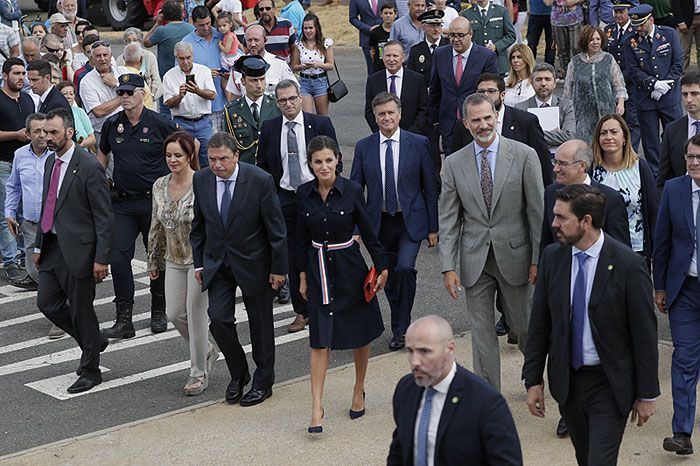 Los Reyes retoman su agenda oficial en la feria agropecuaria de Salamanca