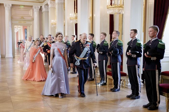 Federico y Mary de Dinamarca, viaje de Estado a Noruega el día de su 20 aniversario de boda