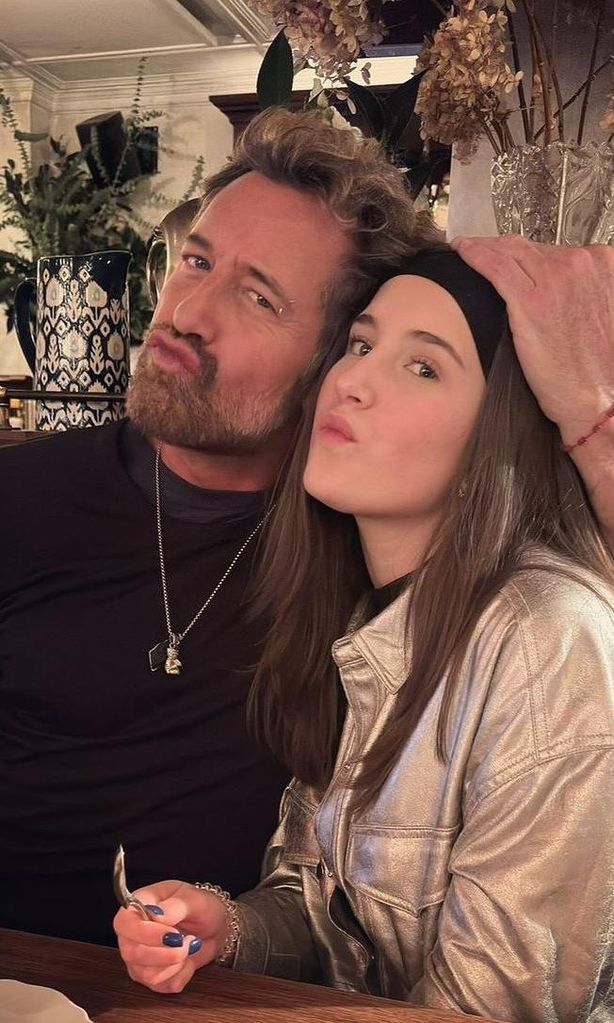 Gabriel Soto con su hija Elissa