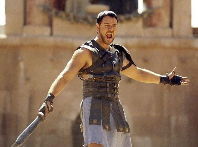 Russell Crowe en 'Gladiator'