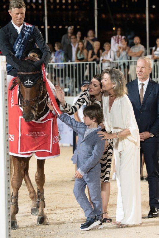 Raphaël, hijo de Carlota Casiraghi, el gran protagonista en la hípica de Montecarlo