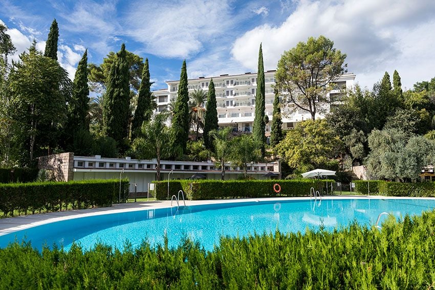 Piscina del Parador de Córdoba