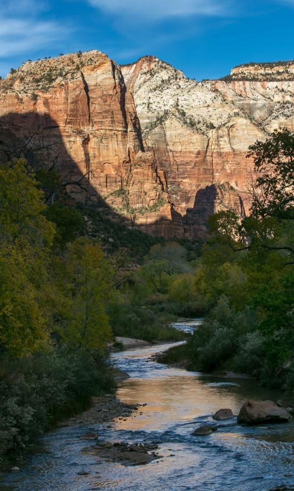 vista del parque nacional zion