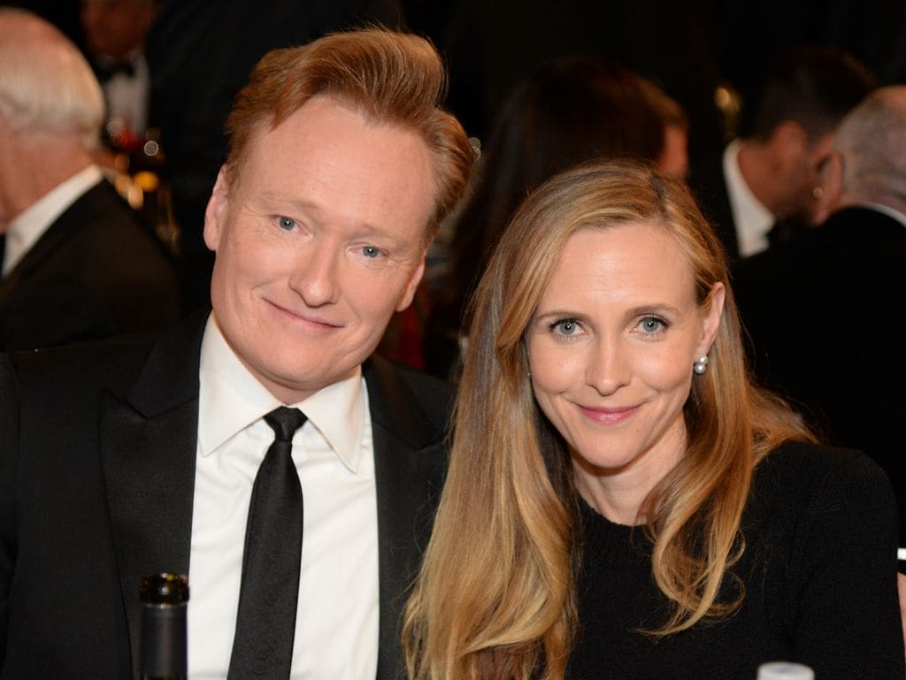 Conan O'Brien y su mujer, Liza Powel