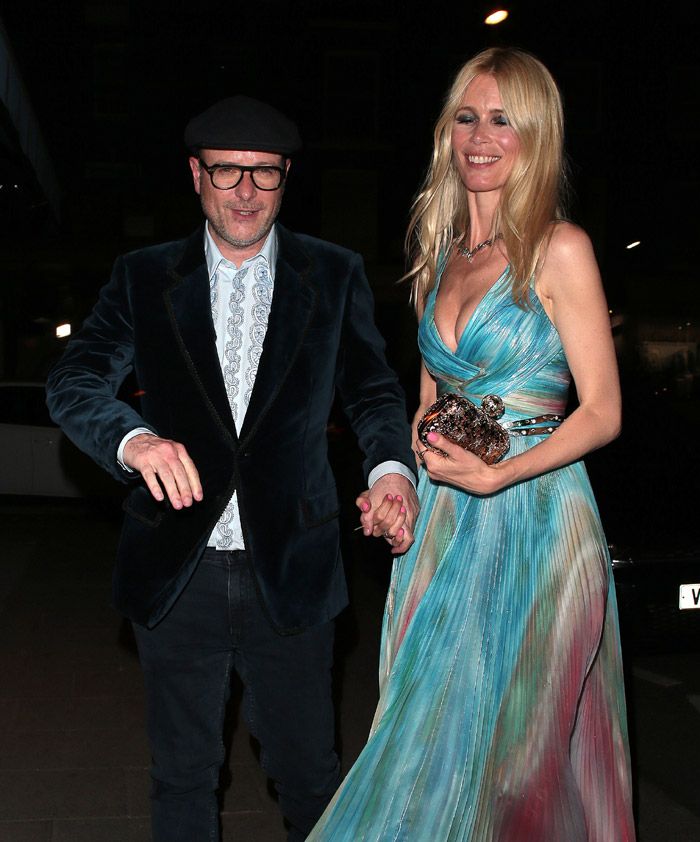 Claudia Schiffer y Matthew Vaughn