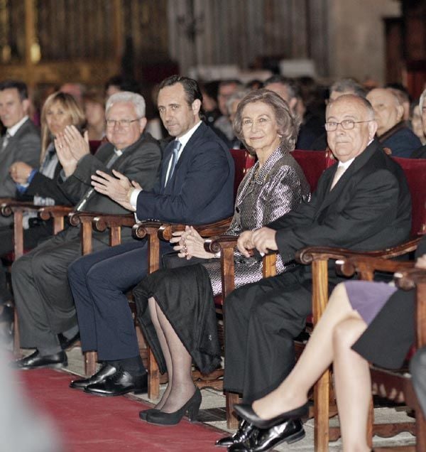 La reina Sofía asistió a un concierto a beneficio de Proyecto Hombre en Palma de Mallorca
