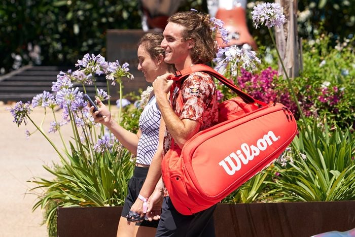 Paula Badosa y Stefanos Tsitsipas