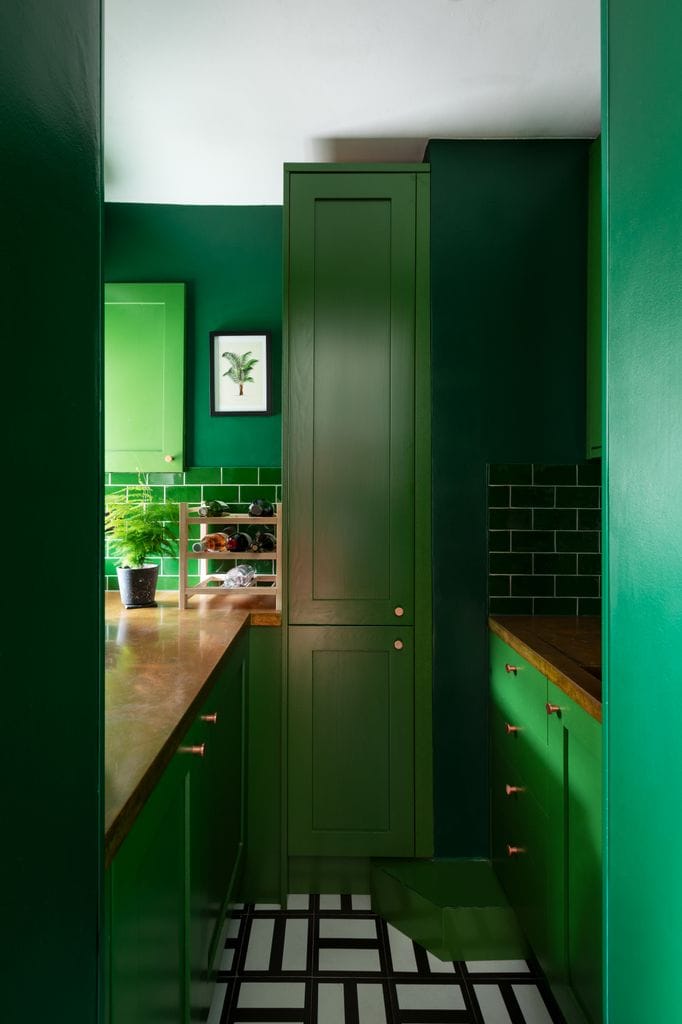 Cocina verde