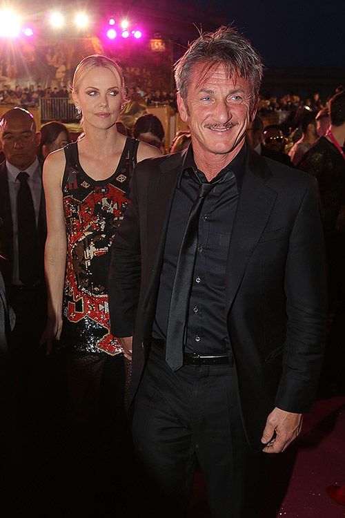 Charlize Theron y Sean Penn