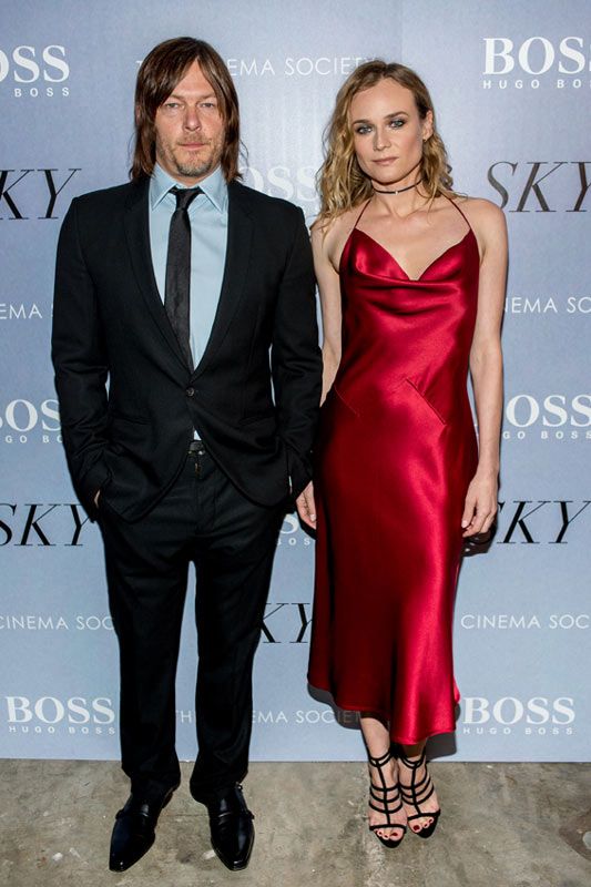 Diane Kruger y Norman Reedus