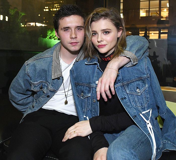 Brooklyn y su novia, Chloë Moretz, ya son los nuevos Beckham