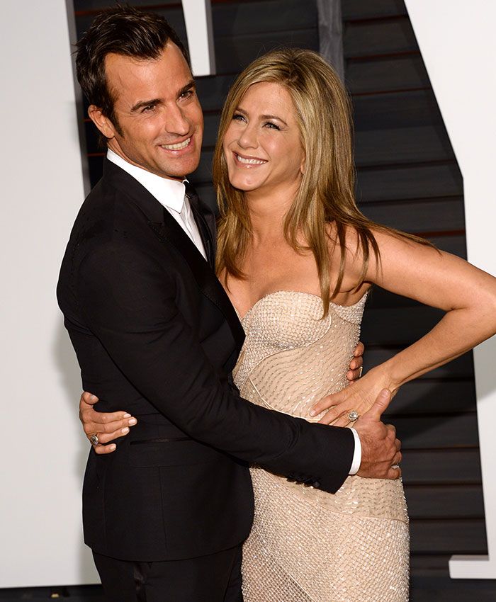 Justin Theroux y Jennifer Aniston