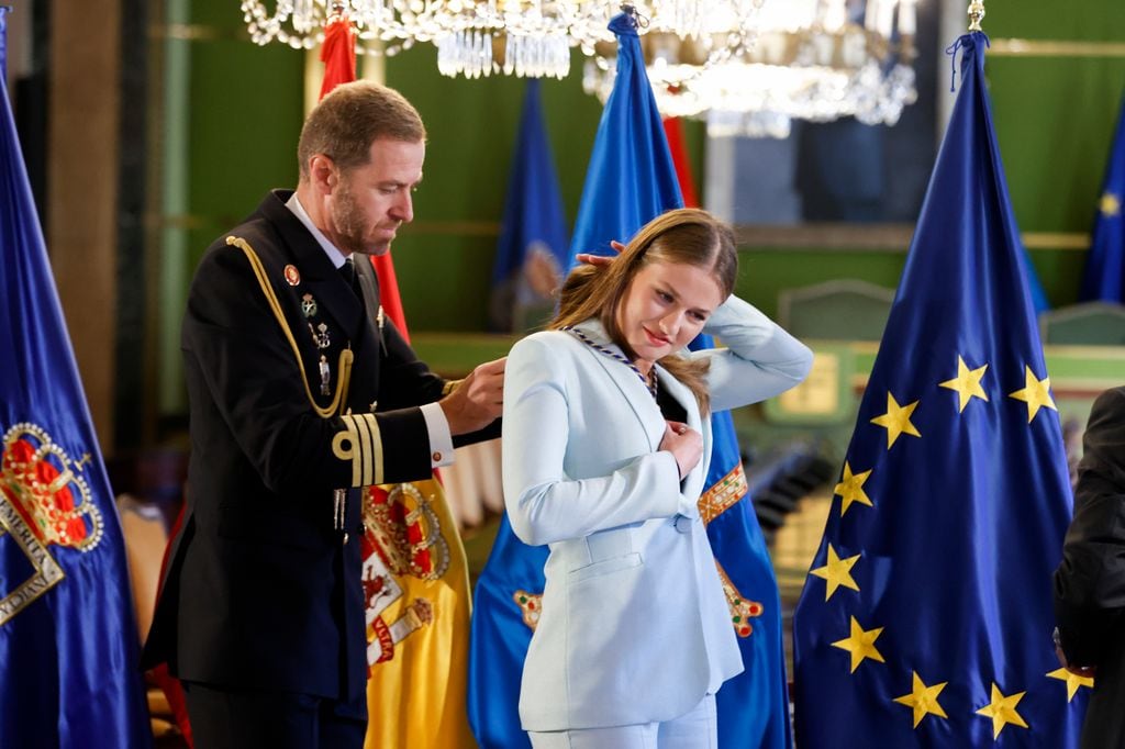 La princesa Leonor recibe el título de alcaldesa honoraria de Oviedo