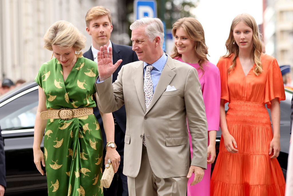 Familia Real Belga. Día Nacional de Bélgica