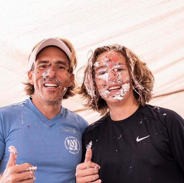 Fernando Reina celebró por todo lo alto a su hijo Mateo