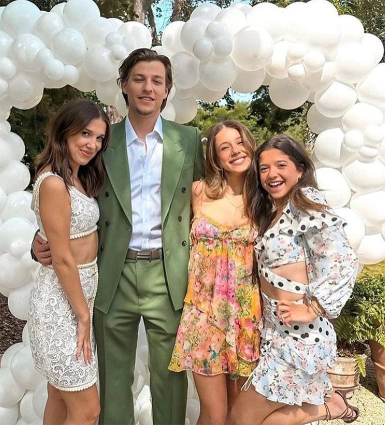 La espectacular fiesta de pedida de Millie Bobby Brown 