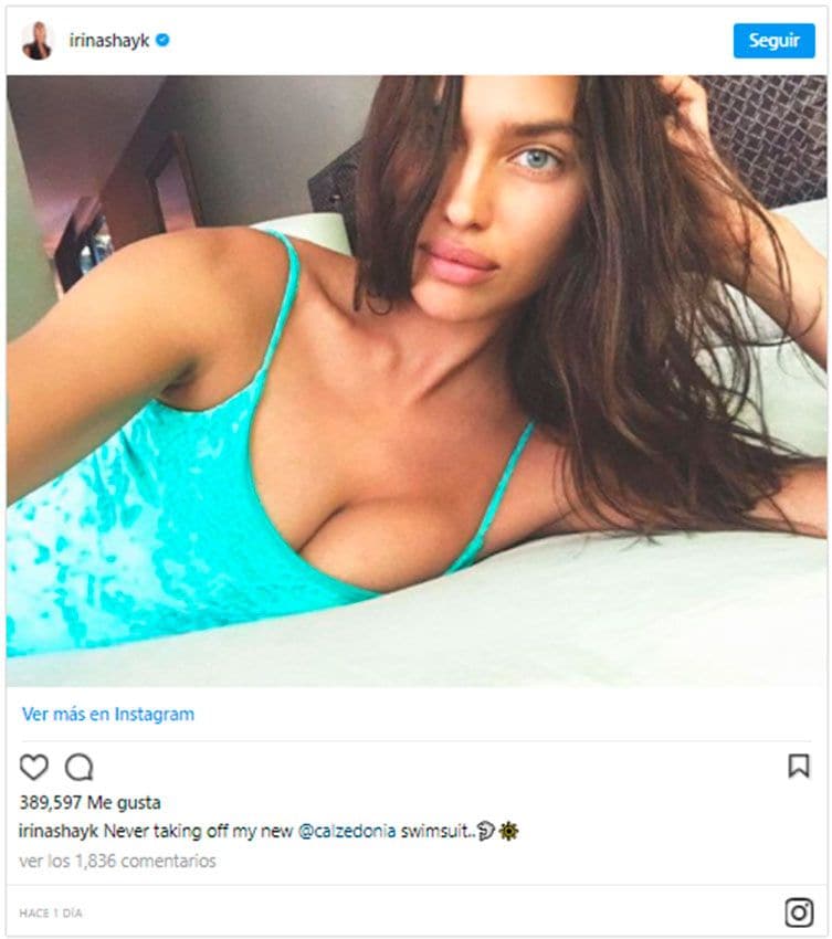 irina shayk instagram