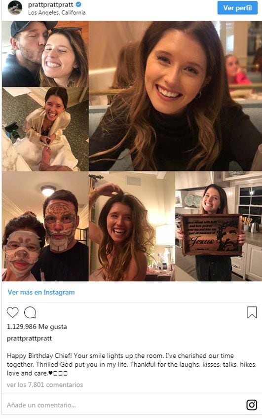 Chris Pratt y Katherine Schwarzenegger