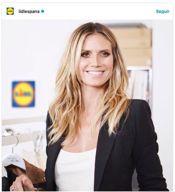 Heidi Klum diseña una colección para Lidl